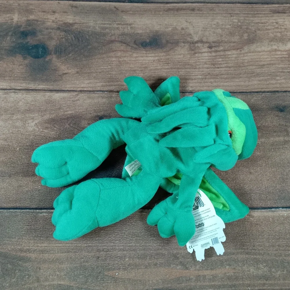 Cthulhu Hand Puppet Plush Toy Toy Vault Green Tentacle Monster Stuffed Animal‎
